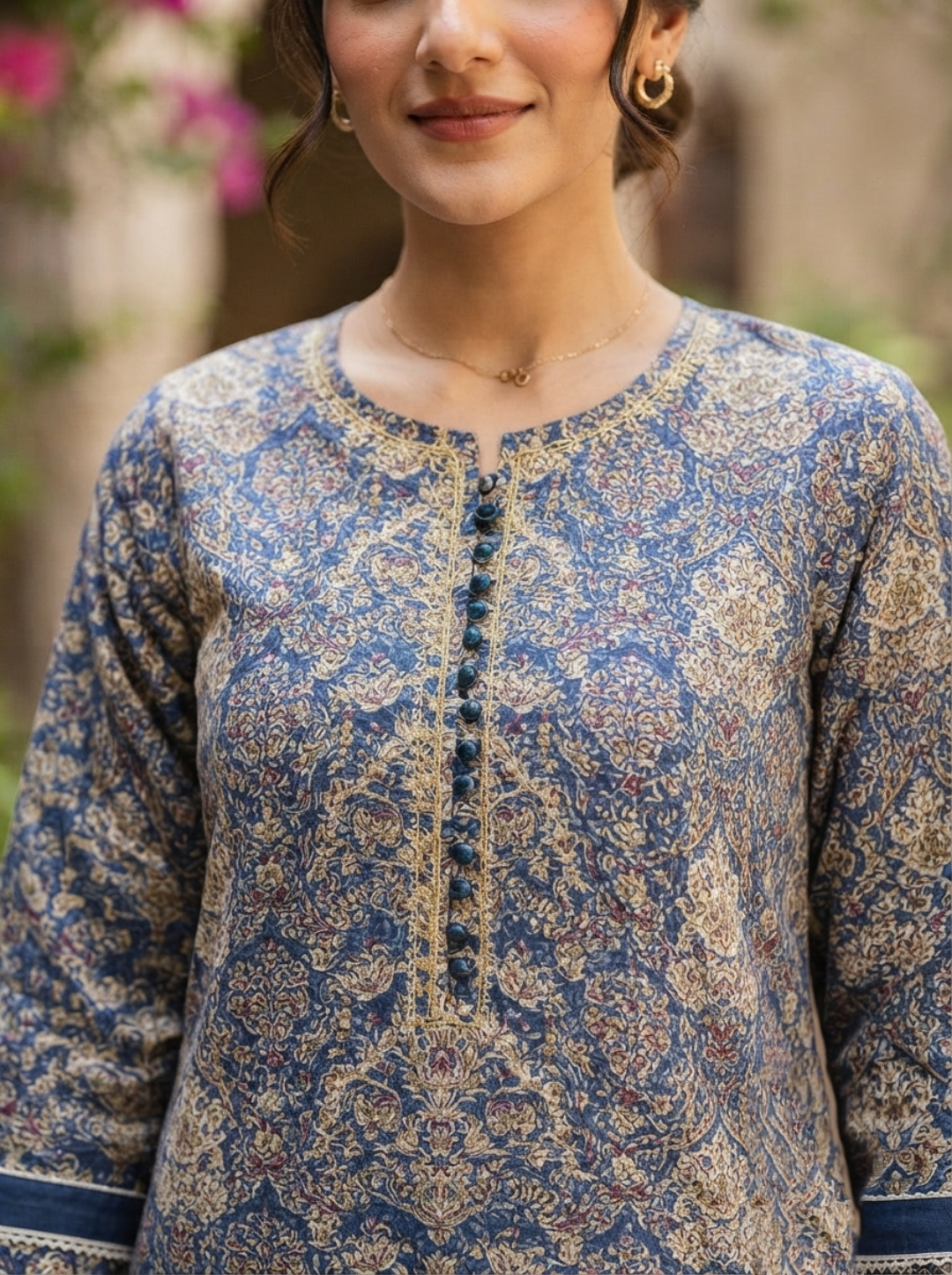 2 PIECE LAWN SUIT STITCHED