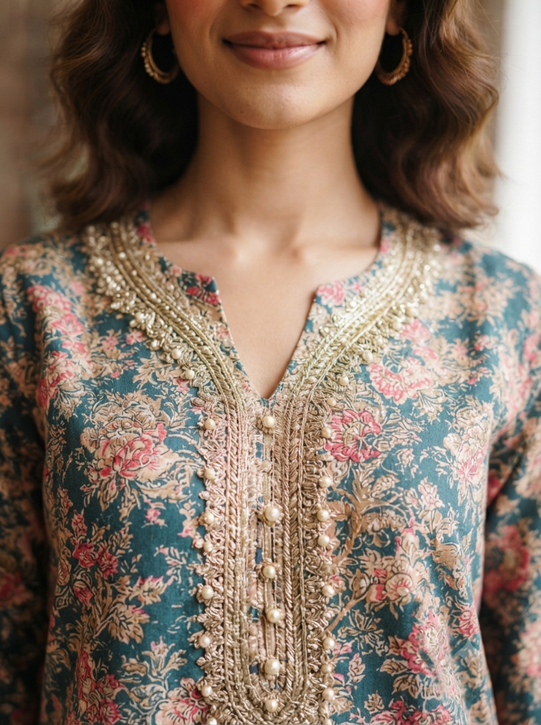 2 PIECE LAWN SUIT STITCHED