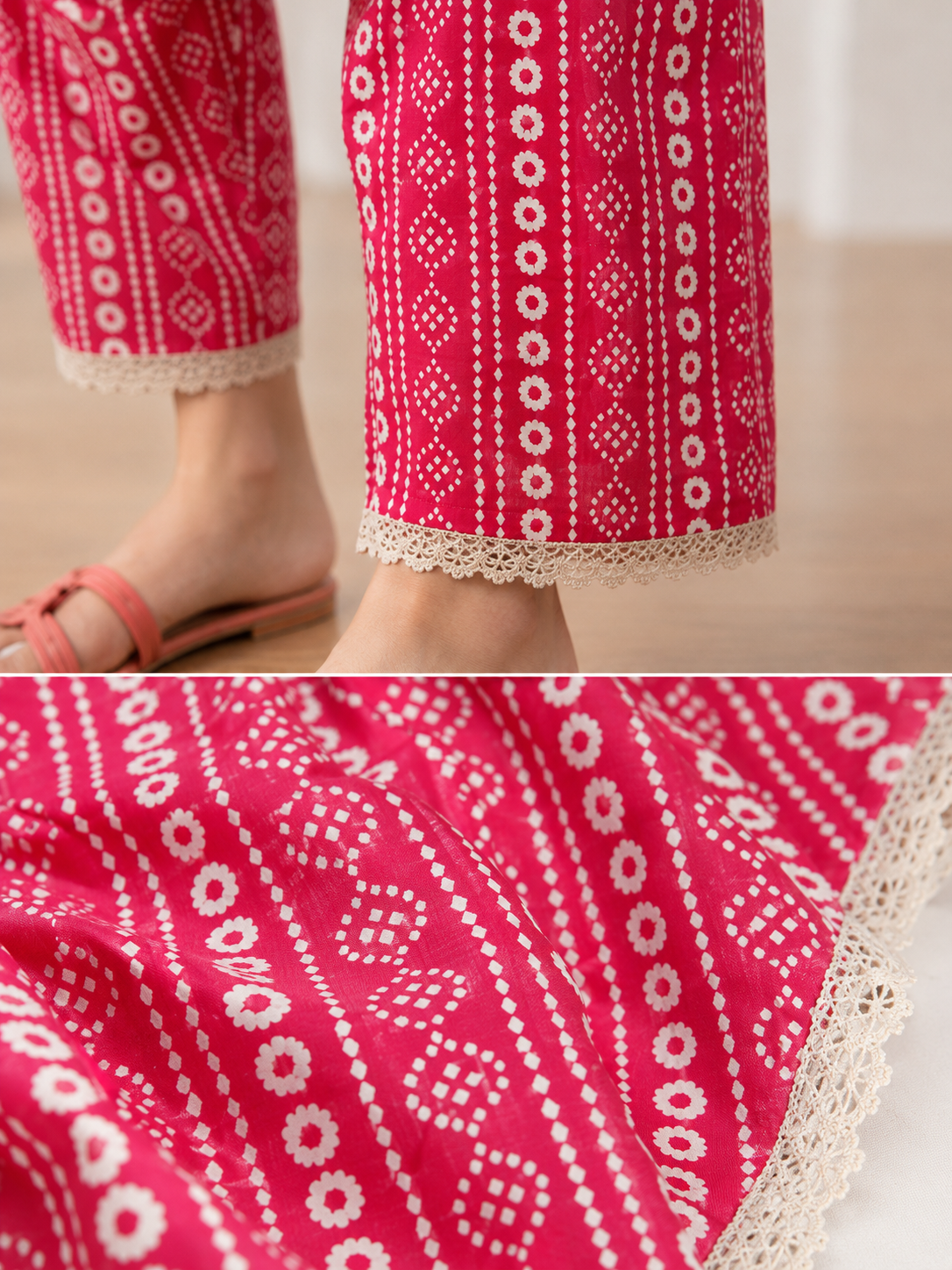 2 PIECE LAWN SUIT STITCHED